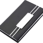 Black Stripe Executive Card Holder